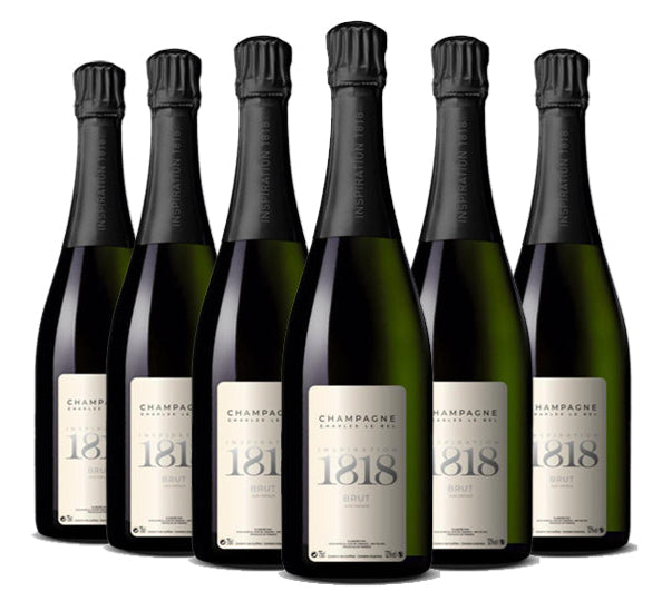 Charles-le-Bel Inspiration 1818 Brut Champagne N.V. (6x750ml)