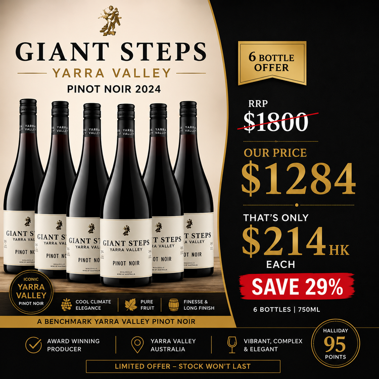 Giant Steps Yarra Valley Pinot Noir 2024 (6X750ml)