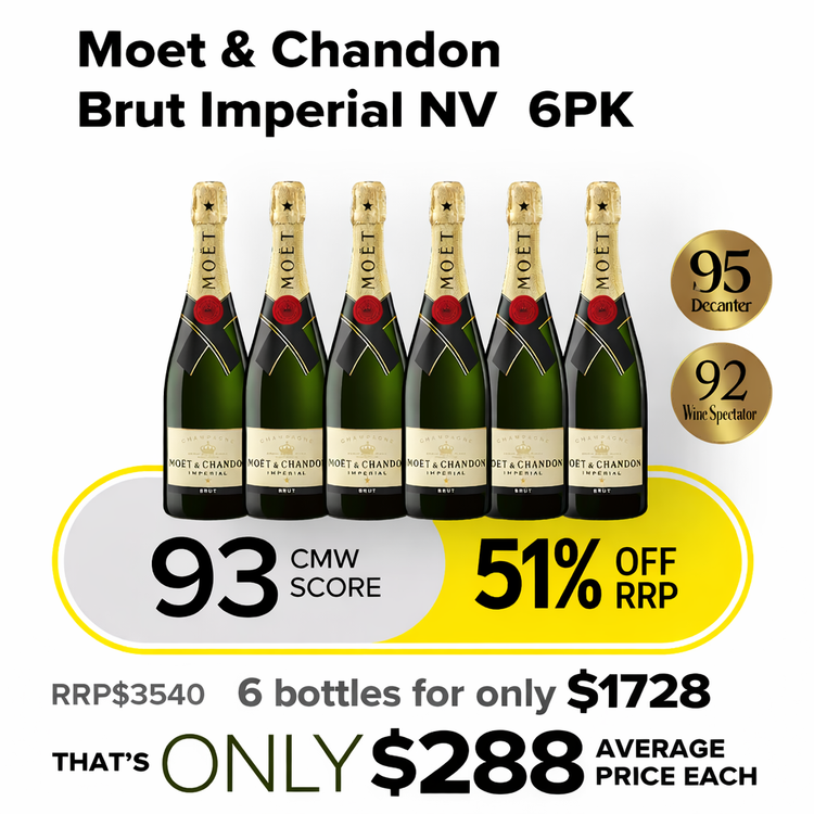 CMW Moet & Chandon Brut Imperial NV - (6X750ml)