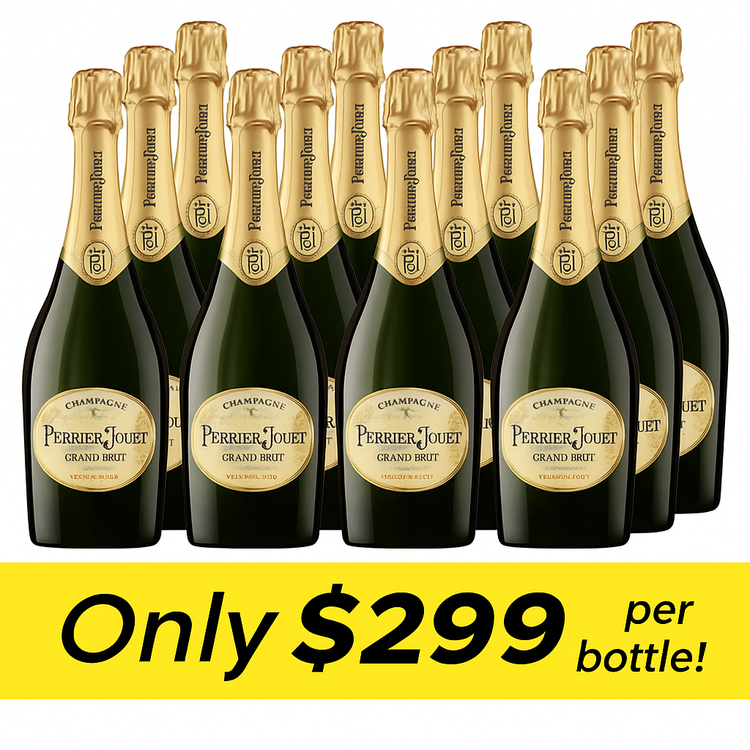 Perrier-Jouët Grand Brut NV Champagne (12x750ml)