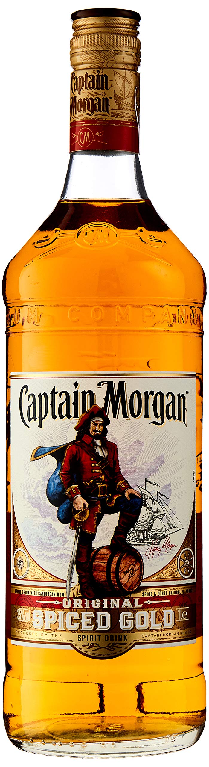 Captain Morgan Spiced Gold Rum 1L