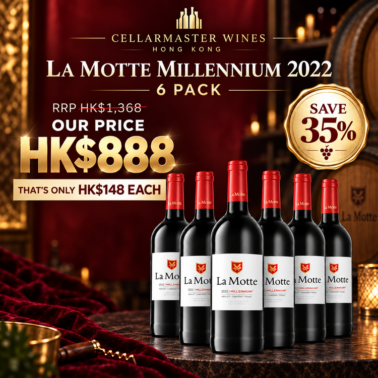 La Motte Bordeaux Blend Millennium 2022 (6X750ml)