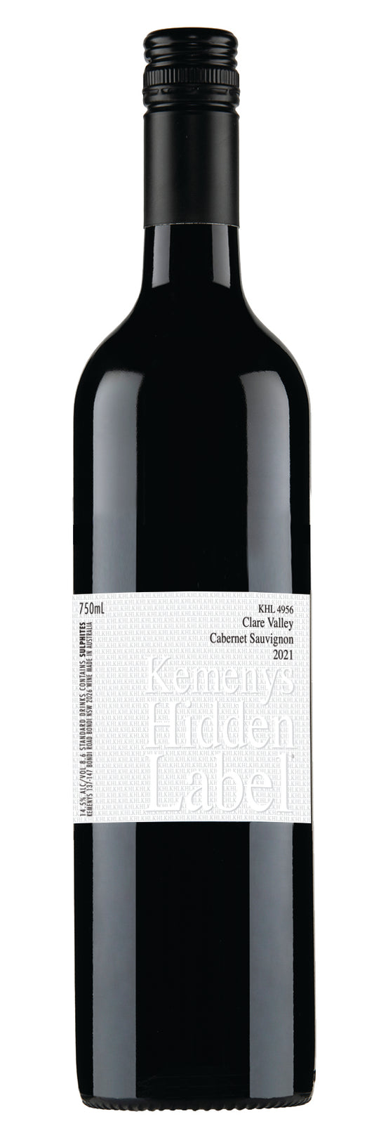 Hidden Label Clare Valley Cabernet Sauvignon 2021