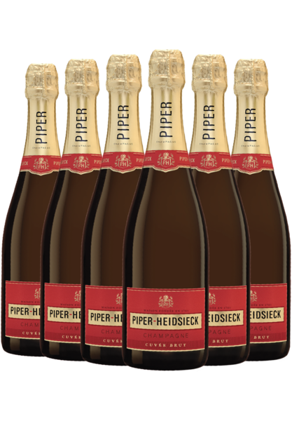 Piper Heidsieck Cuvée Brut Champagne N.V. - (6X750ml)