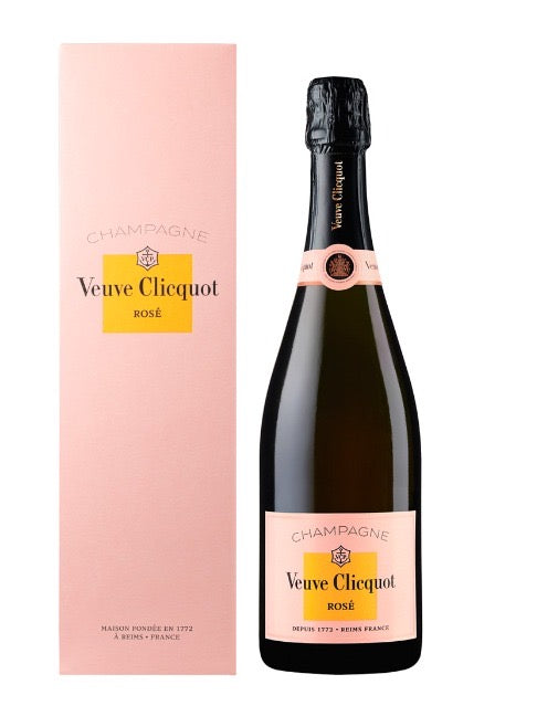 Veuve Clicquot Brut Rosé NV - gift boxed