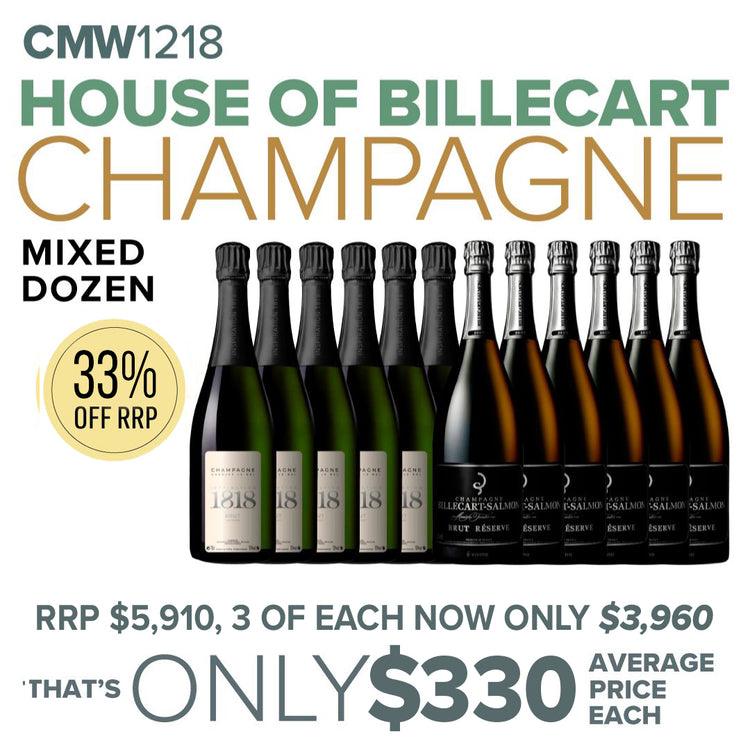 CMW House of Billecart Champagne Mixed Dozen #CMW1218