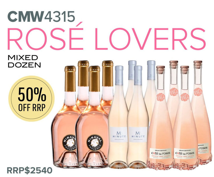 CMW ROSÉ LOVERS Mixed Dozen #CMW4315