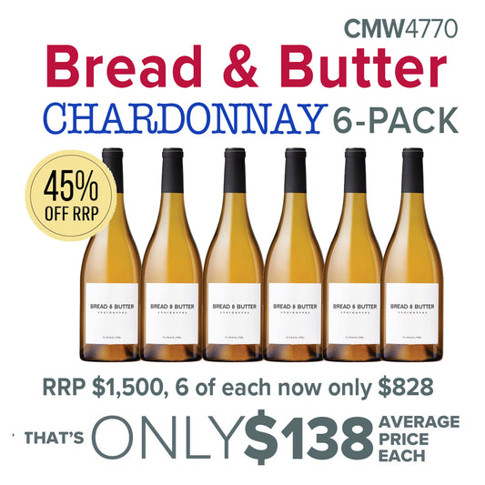 CMW Bread & Butter California Chardonnay 6-Pack #CMW4770