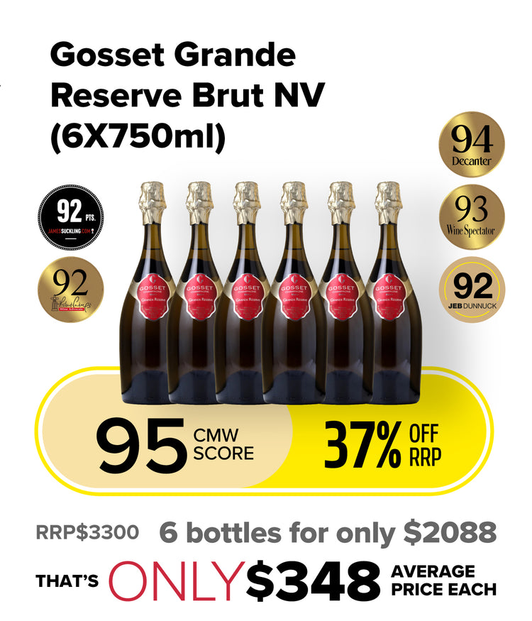 CMW Gosset Grande Reserve Brut NV 6PK