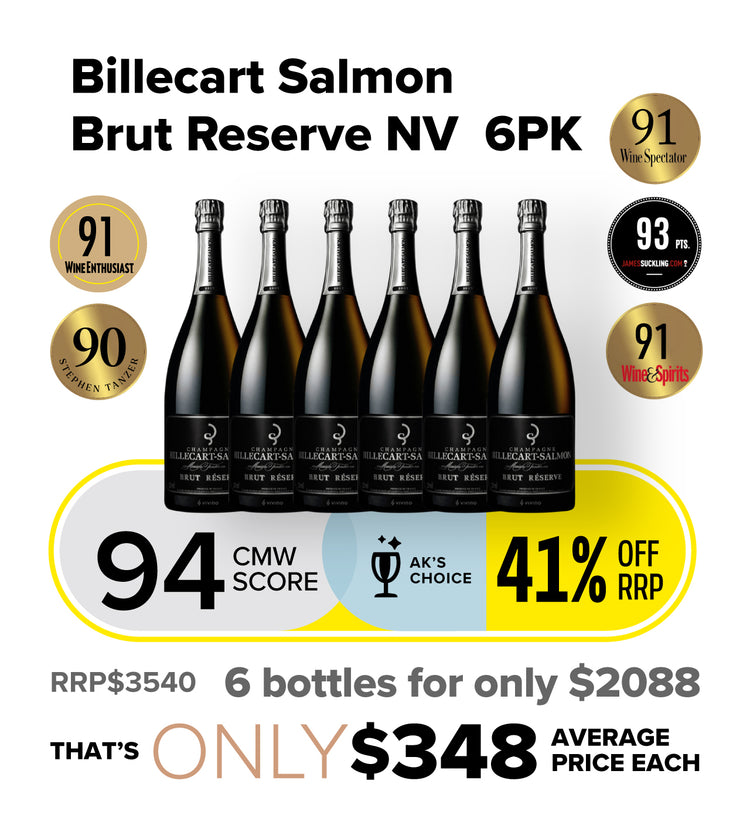 CMW Billecart Salmon Brut Reserve NV 6PK