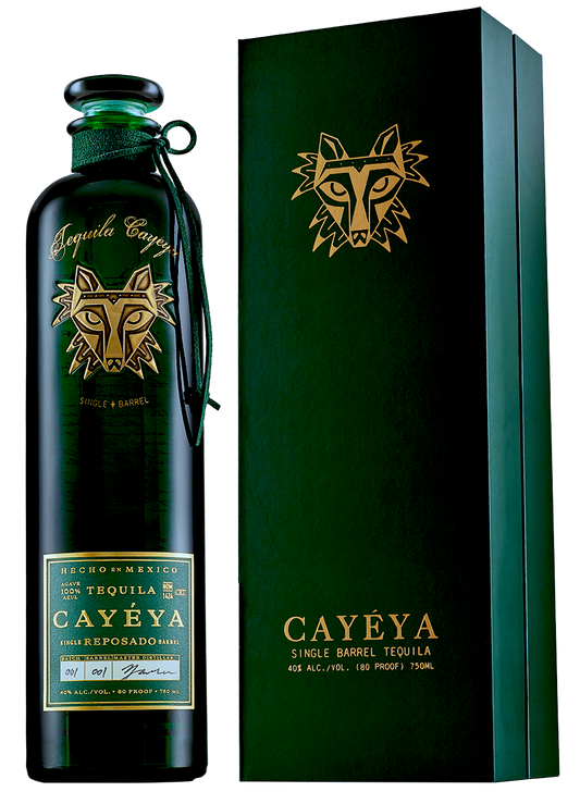 Cayeya Single Barrel Reposado Tequila 700ml (with giftbox)