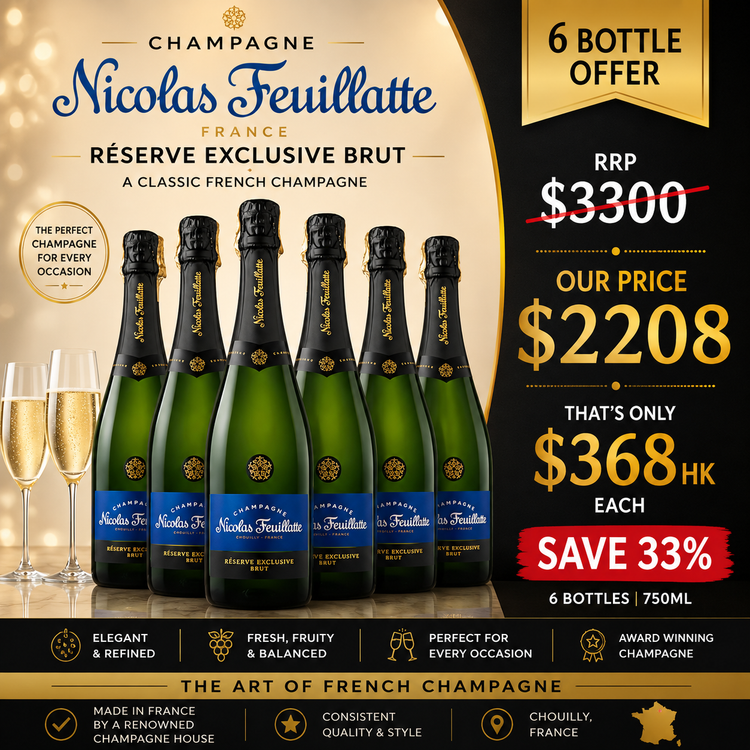 Nicolas Feuillatte Réserve Exclusive Brut (6x750ml)