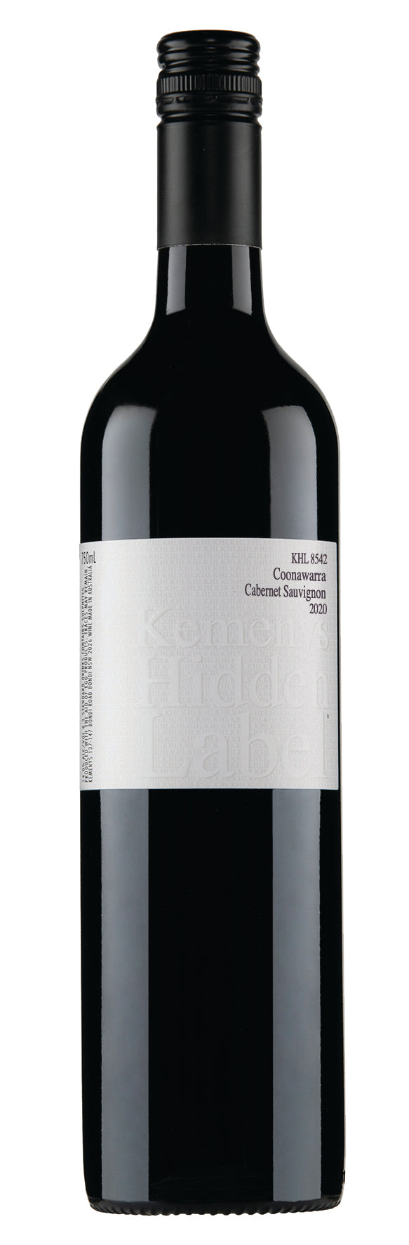 PRE-ORDER - Hidden Label Coonawarra Cabernet Sauvignon 2021 (KHL 4894)
