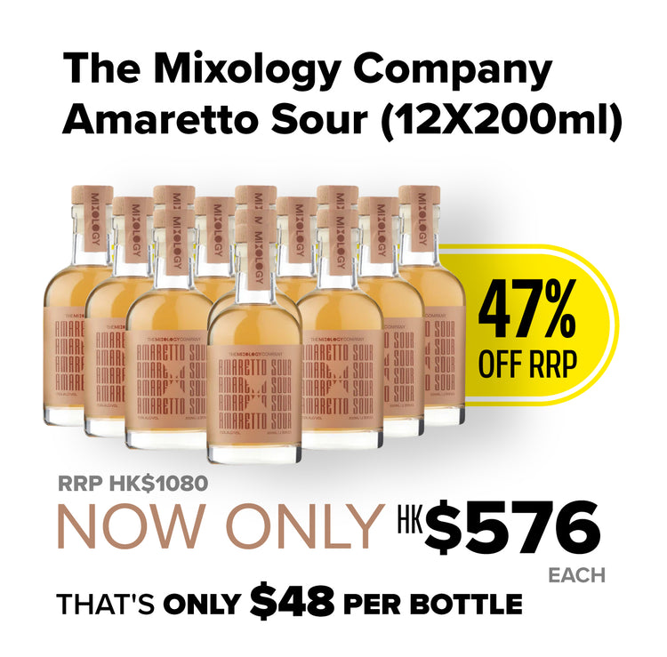 The Mixology Company Amaretto Sour (12X200ml)