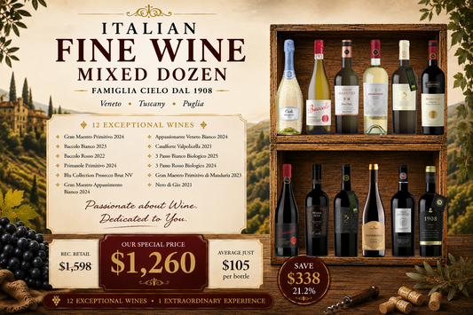 Italian Fine Wine Mixed Dozen