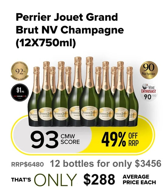 CMW Perrier Jouet Grand Brut NV Champagne (12x750ml)