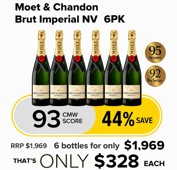 CMW Moet & Chandon Brut Imperial NV - (6X750ml)