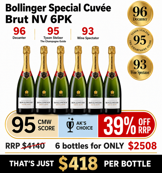 CMW Bollinger Special Cuvée Brut NV 6PK