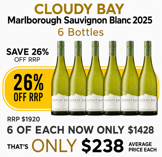 Cloudy Bay Marlborough Sauvignon Blanc - (6X750ml)