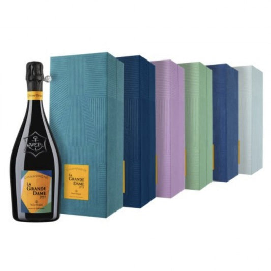 Veuve Clicquot La Grande Dame Brut Champagne 2015 Gift Boxed (artist Paola Paronetto)
