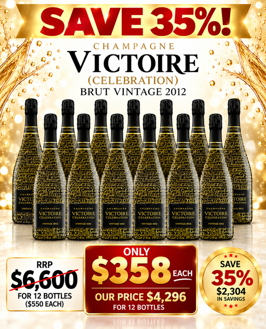 Champagne Victoire (Celebration) Brut Vintage 2012 (12 Pack)
