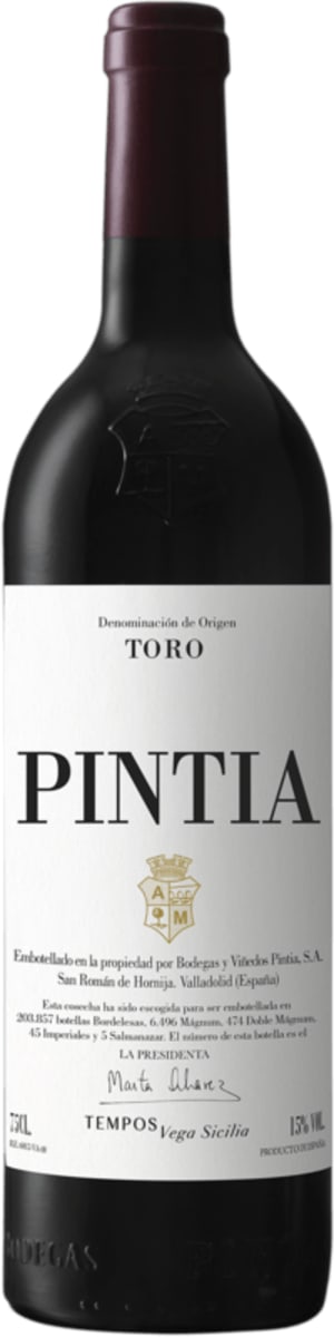 Vega Sicilia Bodegas Pintia 2019