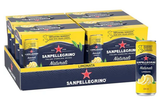 San Pellegrino Sparkling Limonata (Lemon) - *24X330ml*