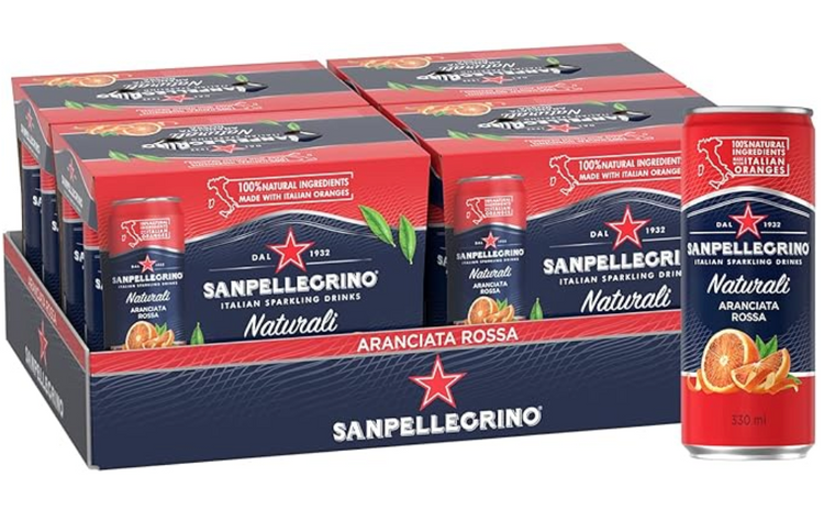 San Pellegrino Aranciata Rossa (Blood Orange) - *24X330ml*