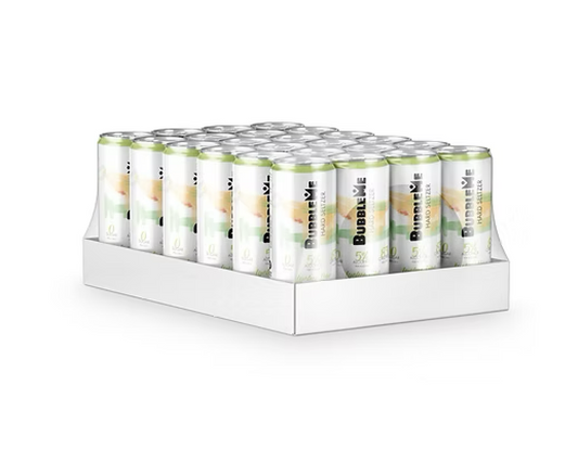 Bubble Me Lychee Lime Flavour Hard Seltzer (24X330ml)
