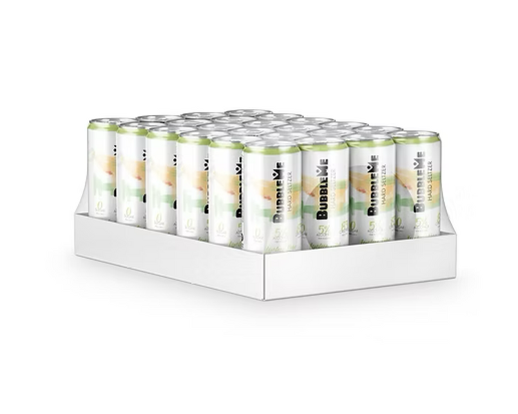 Bubble Me Lychee Lime Flavour Hard Seltzer (24X330ml)