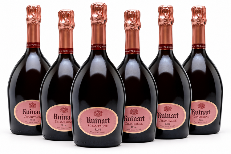Ruinart Rosé Champagne (6 x 750ml)