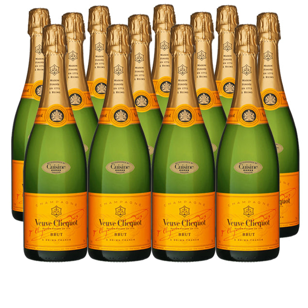 Veuve Clicquot Yellow Label Brut NV - (12X750ml)