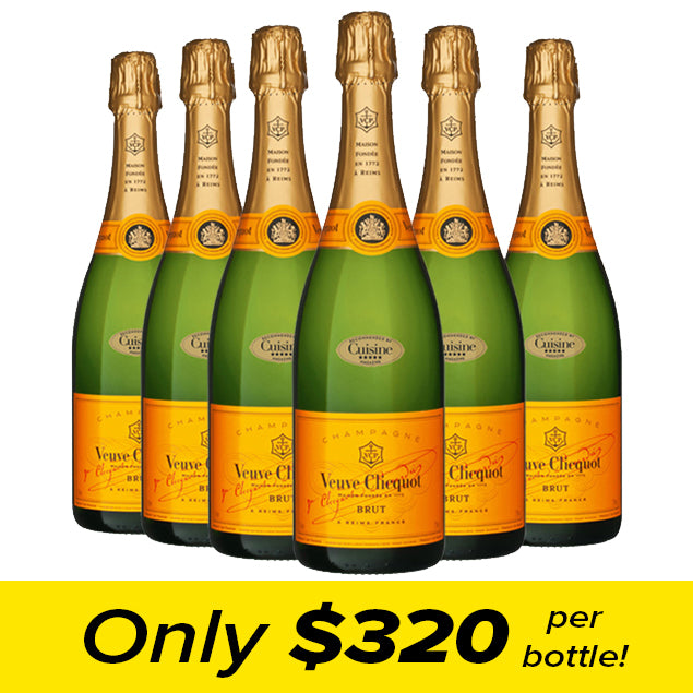 Veuve Clicquot Yellow Label Brut NV - (6X750ml)