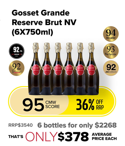 CMW Gosset Grande Reserve Brut NV 6PK