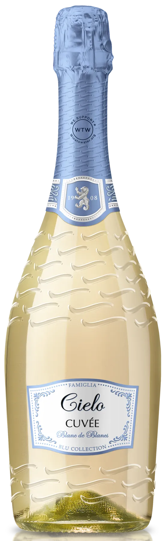 PRE-ORDER - Ciello Cuvée “Blu Collection” Blanc de Blancs NV