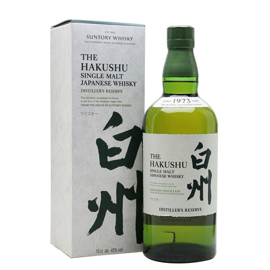 Hakushu Distiller's Reserve Single Malt Japanese Whisky 700ml