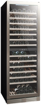 Vintec Seamless Stainless Steel Series - VWD154SSA-X - (138 Bottle Capacity)