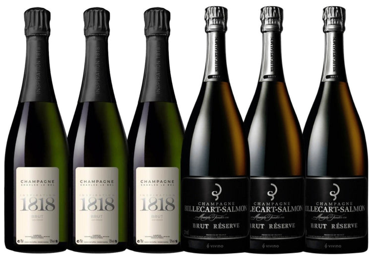 CMW House of Billecart Champagne 6 Pack #CMW1222