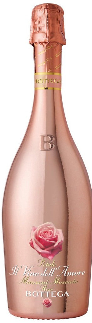 Bottega Manzoni Moscato Petalo Il Vino Dell'Amore Rosé N.V.