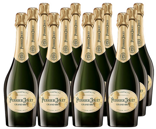 Perrier-Jouet Grand Brut NV Champagne (12x750ml)