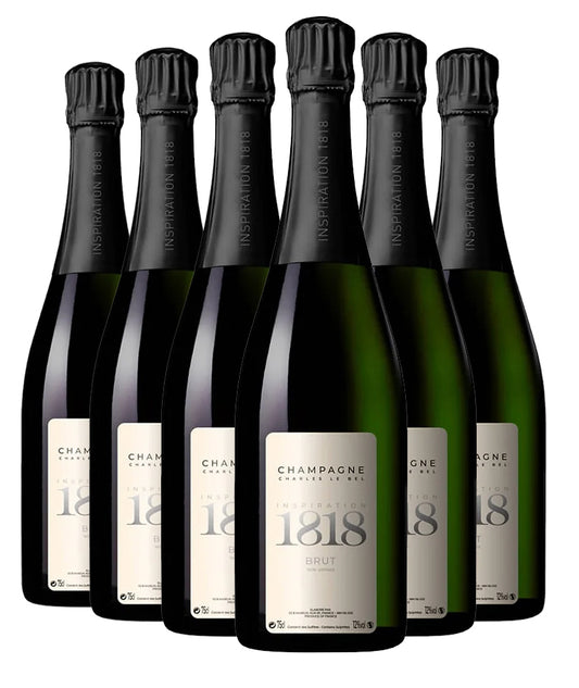 Charles-le-Bel Inspiration 1818 Brut Champagne N.V. (6x750ml)