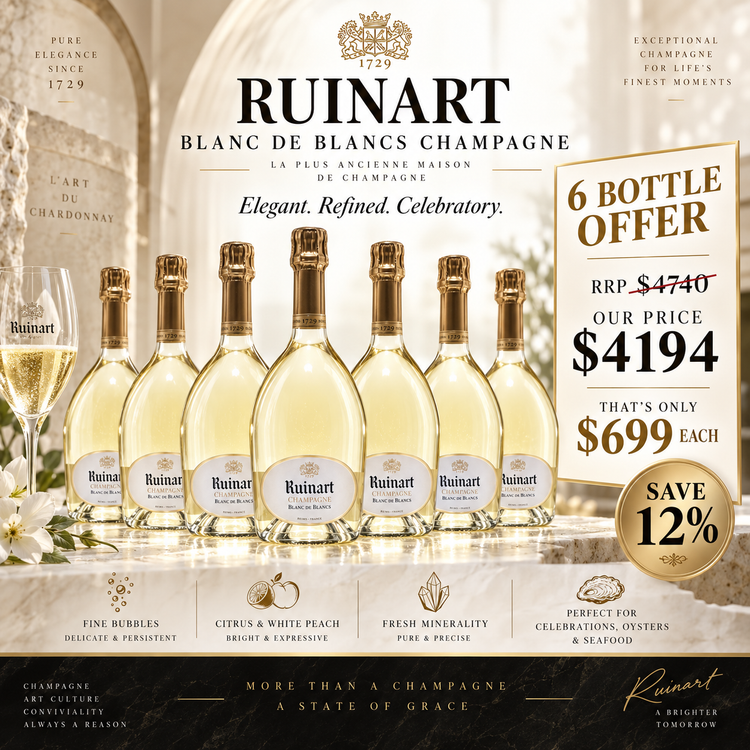 Ruinart Blanc de Blancs Champagne - (6X750ml)