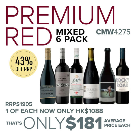 CMW Premium Red Mixed 6 Pack #CMW4275