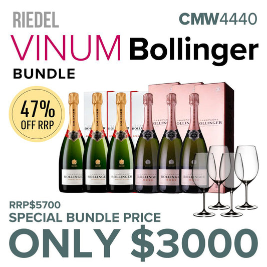 CMW Riedel Vinum Bollinger Bundle #CMW4440