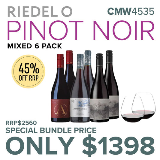 CMW RIEDEL O Pinot Noir Mixed 6 Pack #CMW4535