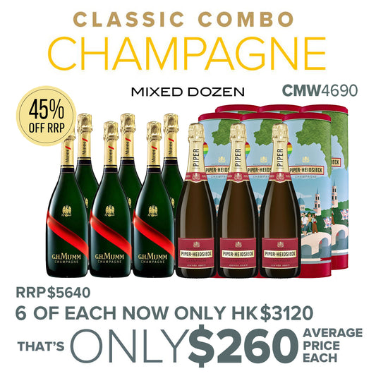 CMW Classic Combo Champagne Mixed Dozen #4690