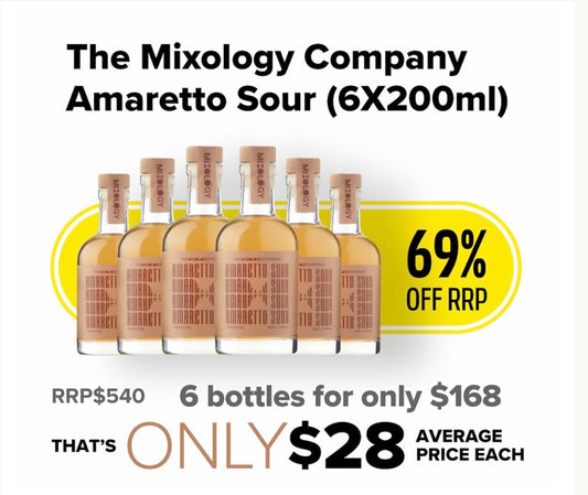 The Mixology Company Amaretto Sour (6X200ml)