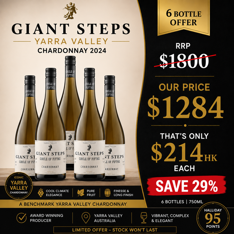 Giant Steps Yarra Valley Chardonnay 2024 (6X750ml)