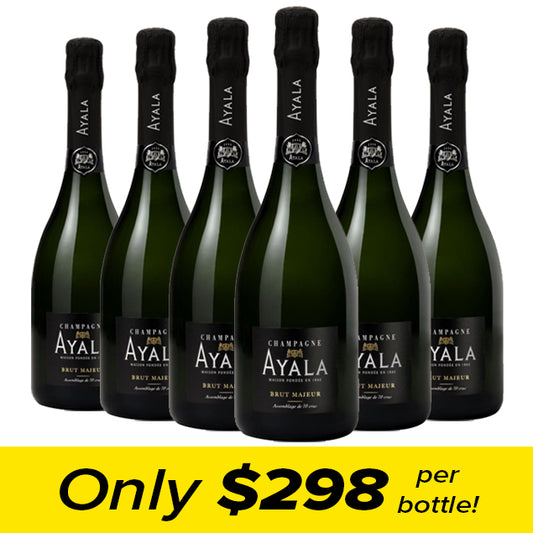 Ayala Brut Majeur NV Champagne (6X750ml)