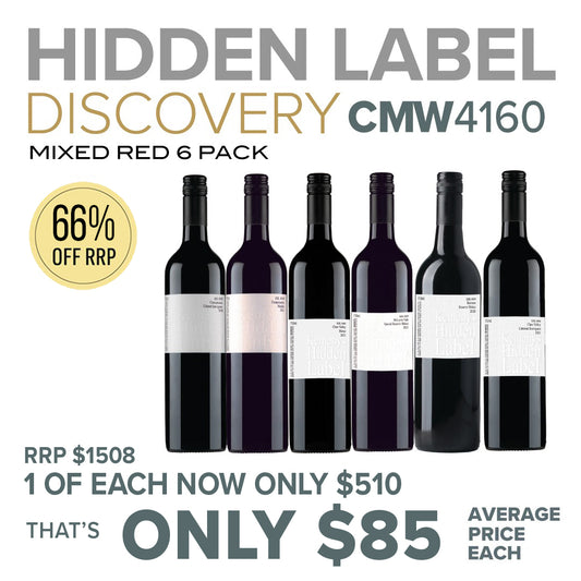 CMW Hidden Label Discovery Mixed Red 6PK #CMW4160